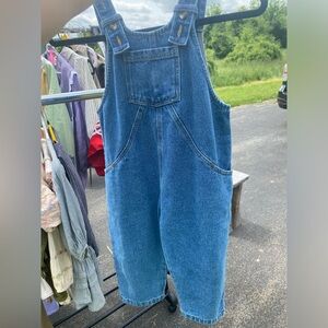 Jean toddler overalls, like new, only worn a couple times